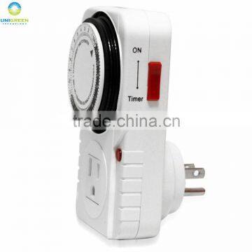 2017 Hot Sale American Standard 24 Hours Mini Mechanical Timer With Switch photo-2