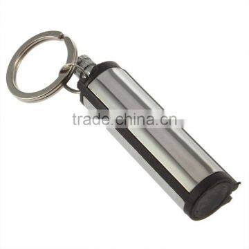 Fashion Permanent Match Striker Lighters With Key Chain Silver Lighters Wholesale From China photo-5