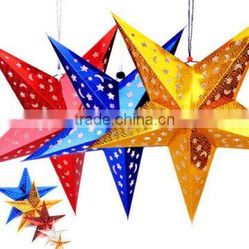 Cheap 2016 Xmas String Hanging 30 45 60cm Star for Christmas Party Decoration Christmas Tree Ornament photo-3