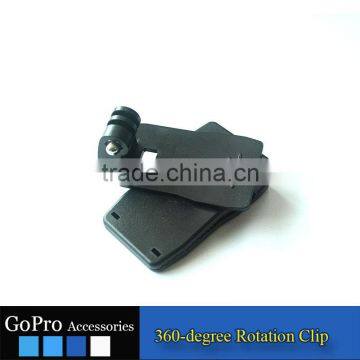 2016 New Wholesale GoPros 360 degree rotation clip for gopros heros 4 3 3+ GP06