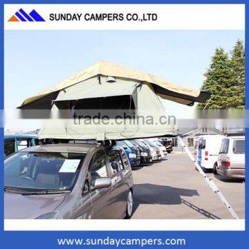 Samurai aluminum base car roof tents for sale with YKK zipper