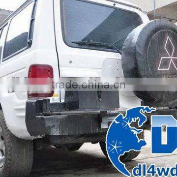 4wd Off Road Pajero Parts Steel Bumper Guard Rear Bumper For Mitsubishi