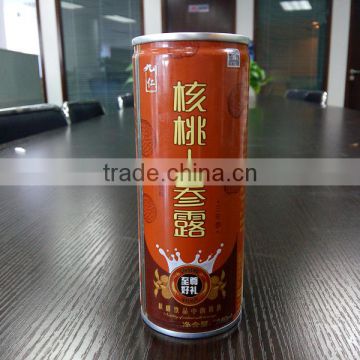 240ml canned Soft Drink Ginsen walnut juice