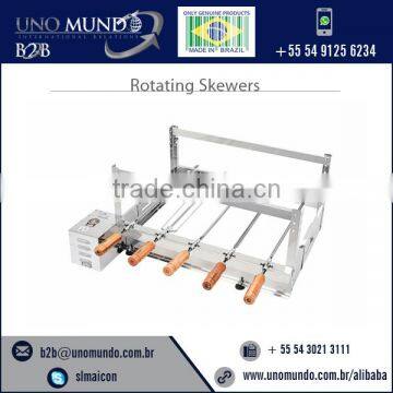 Depth Adjustable Excellent Grade Rotating Skewers GBI-05 Arke