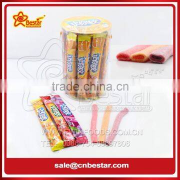 Halal Sour Gummy chewy Candy With Fruit Jelly Jam