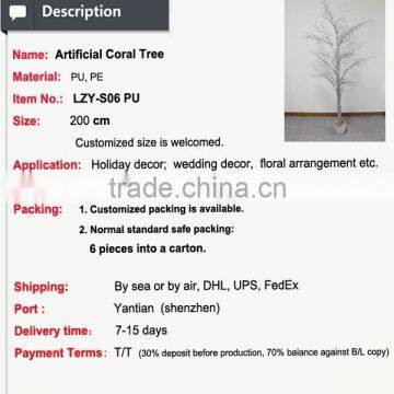 Silver Trees Decoration for Party Trees for Indoor Wedding Decoration Centerpieces photo-2