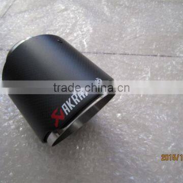 Hot Sale High Quality Universal Pipe Carbon Fiber Universal Exhaust Tips Muffler Pipe photo-2
