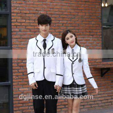 The autumn winter boys and girls academician high school student custom school uniform