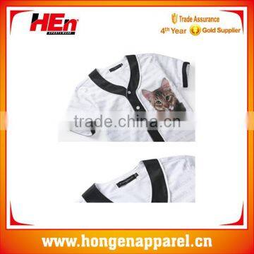 New Style Promotional Sublimation Inline Baseball Jersey Custom photo-5