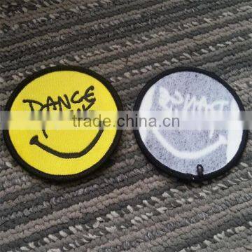 2016 China High Quality Custom Cheap Woven Patch With Iron on Backing photo-4