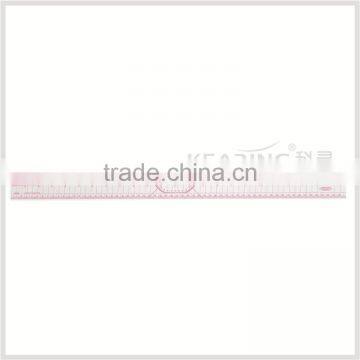 60cm&24" Straight Flexible 1.2mm Thickness Sandwich Line Plastic Garment Ruler for Sewing Design#8097 photo-5