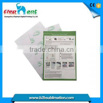 Korea quality laser dark heat transfer paper