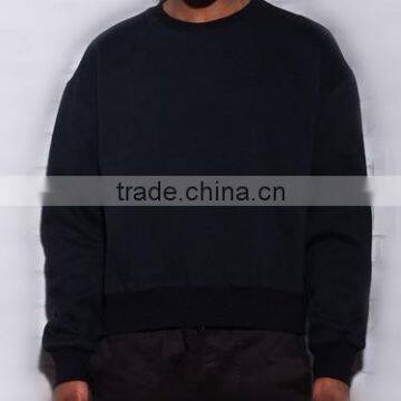 2015 Latest design for men black sweater