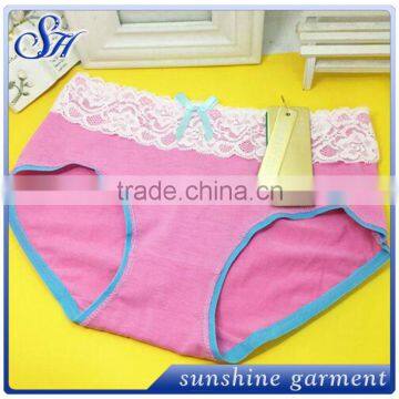 Hot Sale Lady Sexy Panty Women Lace Soft Underwear Fashion Colors photo-3