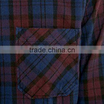 100% Polyester Dry Fit Custom Design Pattern Men Shirt Checked Mens Linen Shirts photo-6