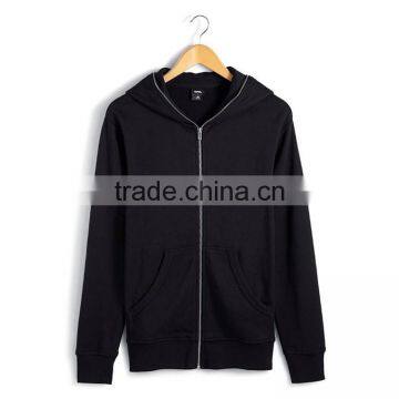 Custom Cheap Fitness Hoodies Thin Fleece Zip up Hoodies Men