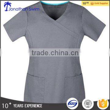 2016 Fashion Hospital Staff Design Hospital Scrubs Uniforms photo-2