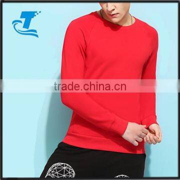 2017 Mens Red Pullover Clothing Casual Sweatshirts