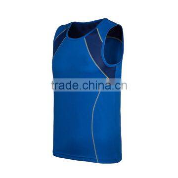 Wholesale Breathable Dry Fit Loose Fit Running Singlets photo-3