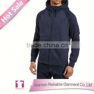 2014 new mans hoody jacket wholesale plain black hoodie for men