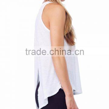 China Diamond Split Back Tank Low Cut Tank Tops photo-4