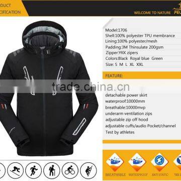 Top Quality Waterproof Mens Sport Outdoor Ski Jacket photo-5