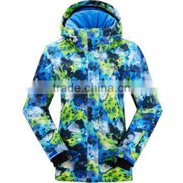 Outdoor Winter Plus Size Women Clothing Active Colourful Ski Jacket photo-3