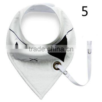 S17219A New Fashion Pacifier Unique Cartoon Cotton Towel Baby Bib photo-4