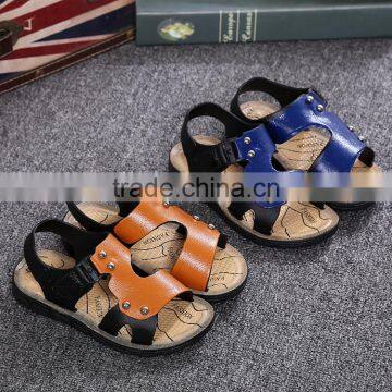 S17469A Fashion Leather Children Boy Sandals Shoes