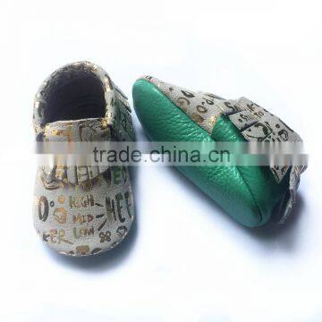 Wholesale Genuine Leather Shoes Baby Moccasins With Tassels photo-4