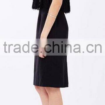 Runwaylover EY2200D New Design 2017 Ladies Fashion Lace Tassel Casual Dress photo-3