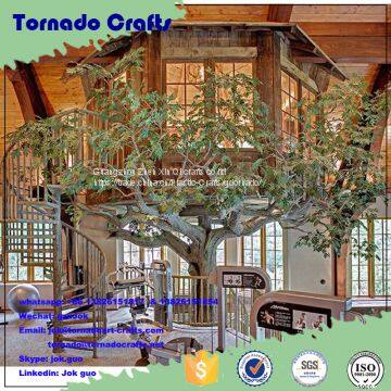 High-level Design Outdoor Artificial Tree House Artistic Simulation Artificial Tree House photo-4