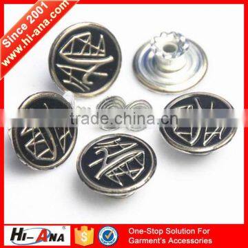 hi-ana button1 20 new styles monthly Factory wholesales for remove metal buttons jeans