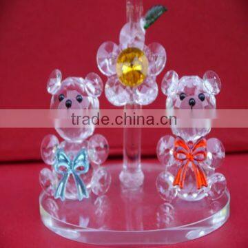 Personalized Coupled Crystal Wedding Favors Bear For Guests Takeaway Souvenirs photo-3