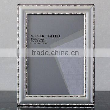 sliver plate photo frame iron material