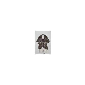 Faux fur coat, fake fur jacket, artificial fur garment  AR-5750