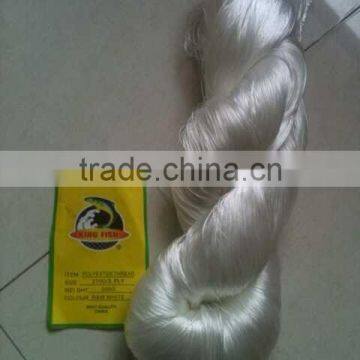 Raw White 210 Denier Nylon Thread For Binding
