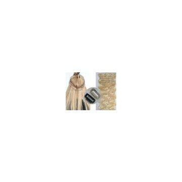 indan hair clip in human hair extensions ,  Italy European  hair extensions