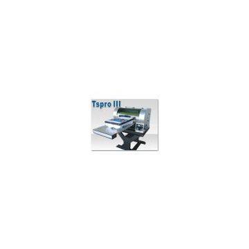 Six colour tspro III Apparel digital flat bed inkjet printer