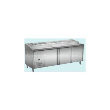 1.8m 220w Pizza Worktop Stainless Steel For Bars/Kitchen