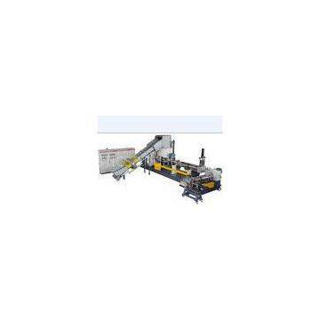 PP PE waste extrusion plastic pelletizing machine with high efficiency