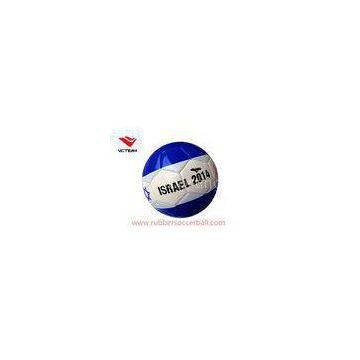 Country Flag Custom Size 5 Soccer Ball with Rubber bladder 21.8 - 22.6 CM