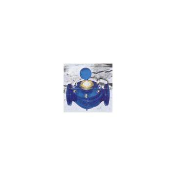 Rotary vane wheel liquid sealed water meter