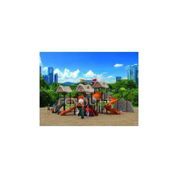 Funny playground equipment used for preschool kids