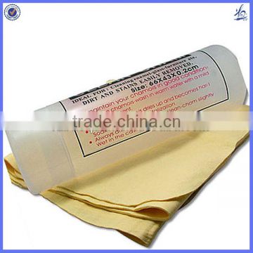 pva chamois absorbent towel/square pattern fabric