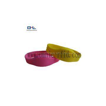 Silicone LF/HF RFID Wristband