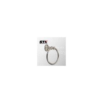 Stainless Steel Towel Ring with Zinc Socket