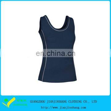 Fitness Polyester High Performance Anti-Shrink Compression Tank Tops