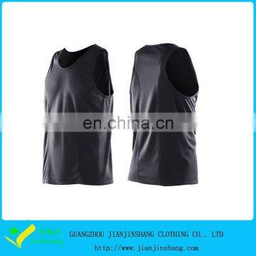 China Factory Cheapest Custom Made Black Gym Men Tank Top Wholesale