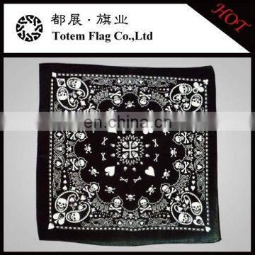Black Head Bandana Skull photo-5